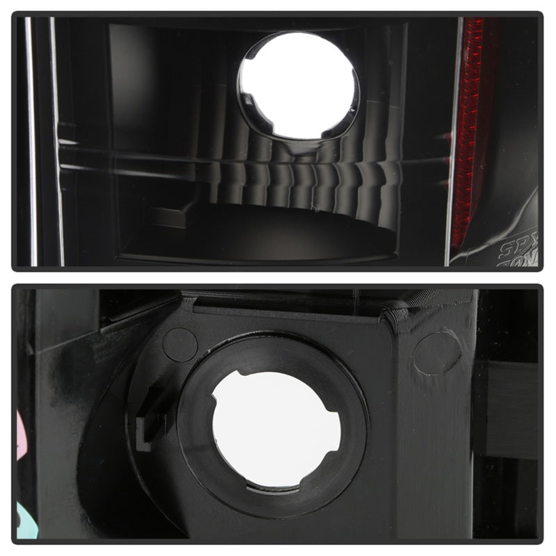 Spyder LED Tail Lights for Chevy Silverado 1500 and 2500 (2003-2007) * Black Finish