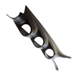 AutoMeter 10-14 Ford Mustang Hard Top Only 52mm Black Triple Replacement Pillar Pod