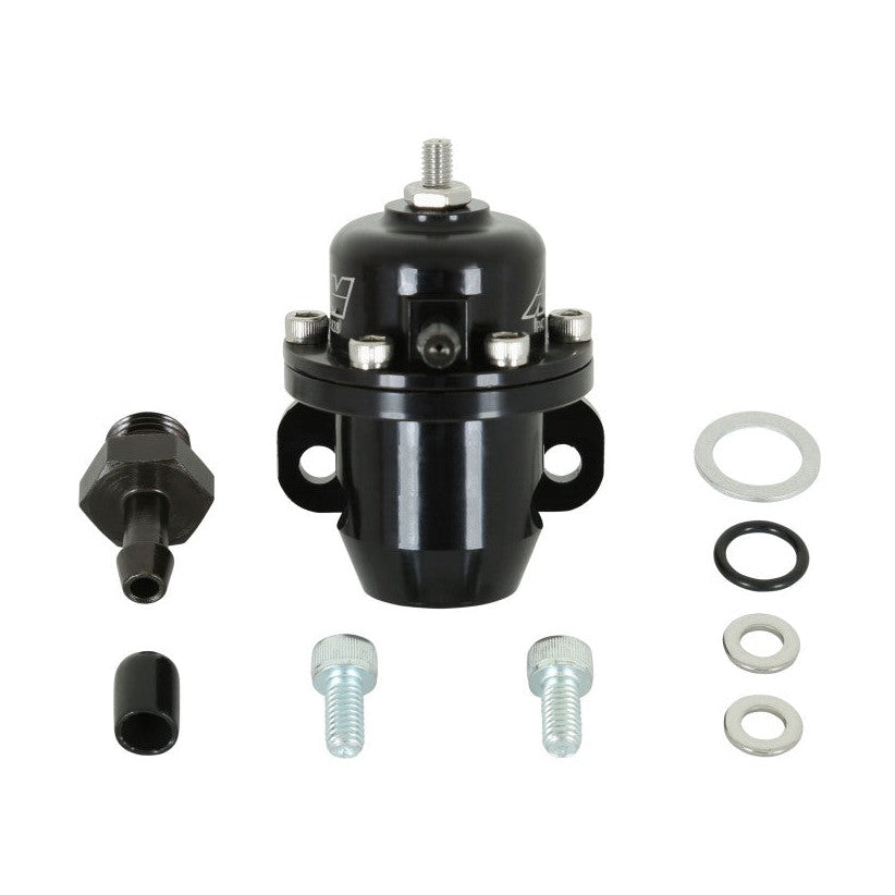 AEM 98-99 Acura CL / 00-05 S2000 / 98-02 Accord / 96-00 Civic Black Adjustable Fuel Pressure Regulat