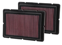 Load image into Gallery viewer, K&amp;N Replacement High-Flow Air Filter for Ferrari F360 2000-2004 * Part Number KN-33-2494