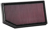 K&N Engineering 33-5076 High-Flow Drop-In Air Filter for Jeep Wrangler 2018-2019