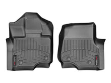Load image into Gallery viewer, WeatherTech DigitalFit Front FloorLiner for 2015-2016 Ford F-150 SuperCrew &amp; SuperCab * Black
