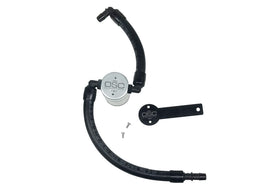 J&L jlt3067P-C Oil Separator 3.0 Passenger Side, Clear Anodized for 2019-2026 Ram 1500 5.7L
