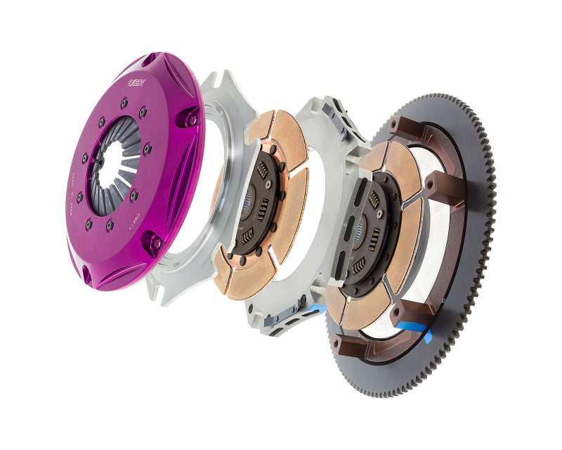 Exedy Hyper Twin Cerametallic Clutch Kit for Subaru Legacy 2005-2007 – High-Performance 200mm Push Type Dual Plate Clutch