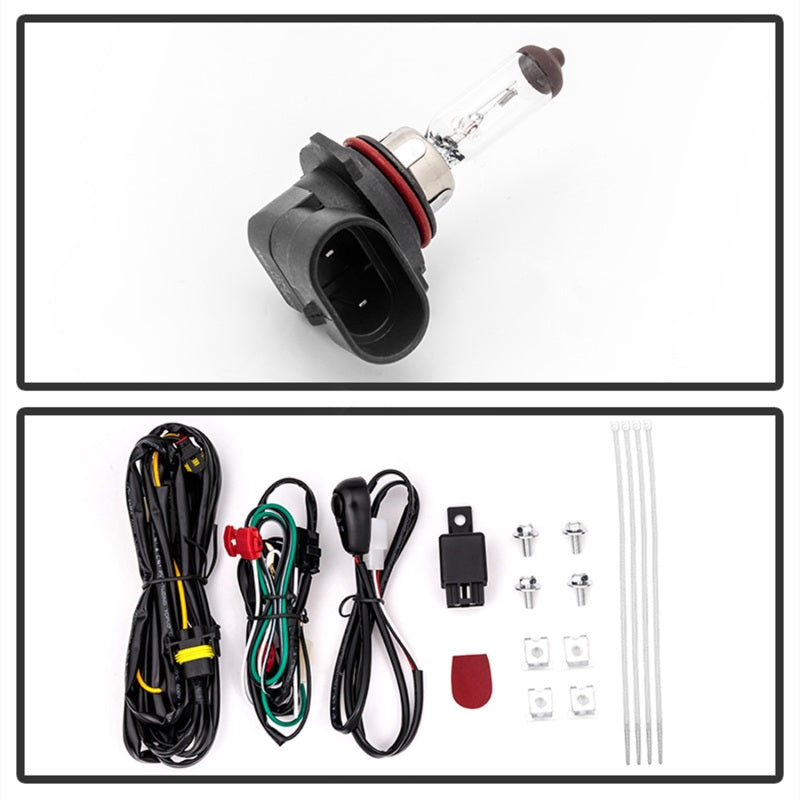 Spyder OEM Style Fog Lights with Universal Switch for Cadillac SRX 2010-2015 * Clear