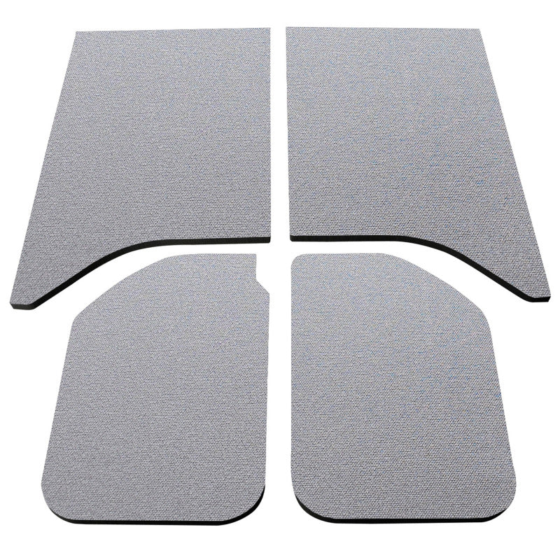 DEI 11-18 Jeep Wrangler JK 2-Door Boom Mat Sound Deadening Headliner - Gray