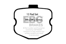Load image into Gallery viewer, EBC DP31771C Redstuff Ceramic Front Brake Pads for 2006–2008 Chevrolet Corvette C6 Z06