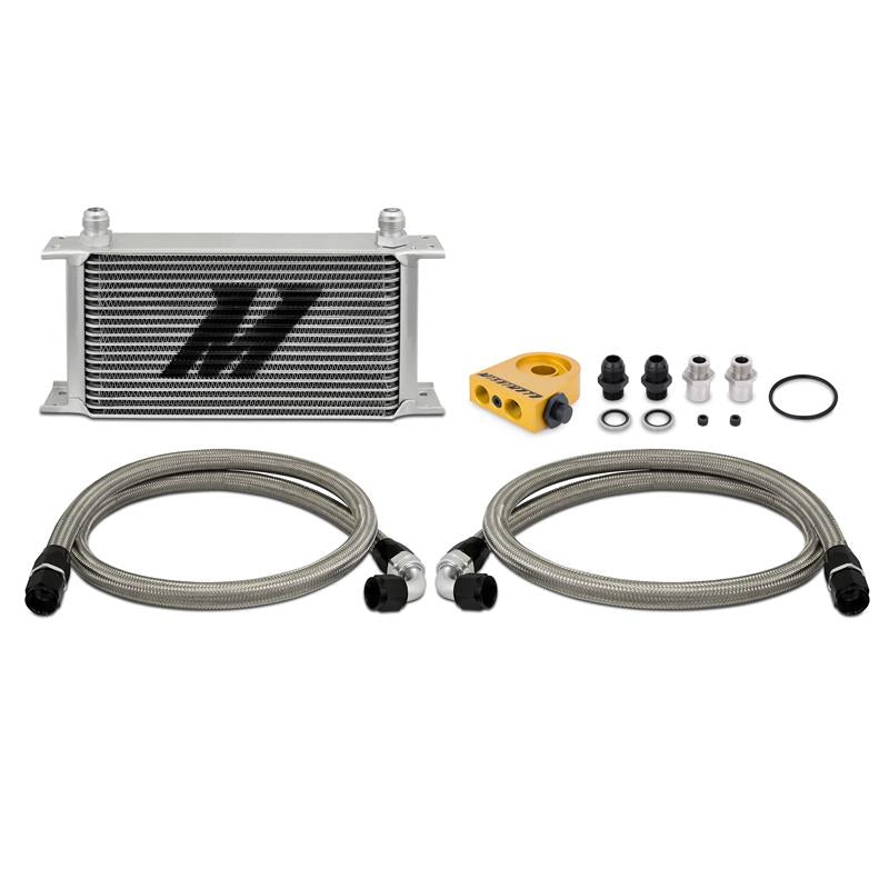Mishimoto Universal 19-Row Thermostatic Oil Cooler Kit for Ford Mustang (2018-2021)
