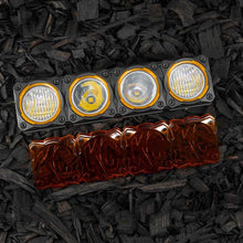 Load image into Gallery viewer, KC HiLiTES FLEX ERA LED Light Bar 10-inch Amber Light Shield (Part Number: KCL5333)