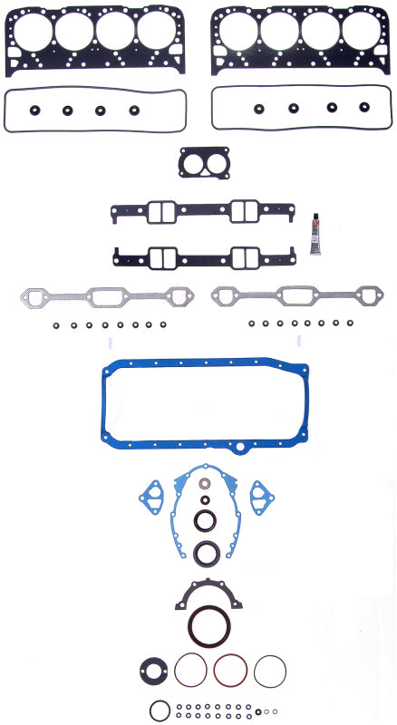 Fel-Pro Chevrolet Corvette 260-1931 Engine Gasket Set - Reliable Seal for 1992-1996 Corvette Models