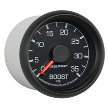 Load image into Gallery viewer, AutoMeter Factory Match Ford 52.4mm Mechanical Boost Gauge - 0-35 PSI