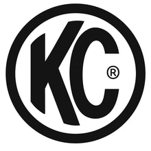 Load image into Gallery viewer, KC HiLiTES 6-Inch Yellow Plastic Light Cover with Black Daylighter Logo for KC Daylighter, SlimLite, and Pro-Sport Models