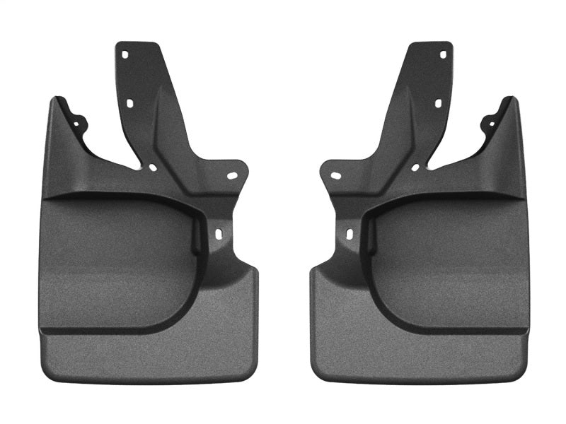 WeatherTech DigitalFit No-Drill Front MudFlaps for 2021-2022 Ford Bronco, Black - WET110185