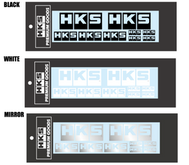 HKS Logo Sticker in Black - Part Number hks51003-AK146