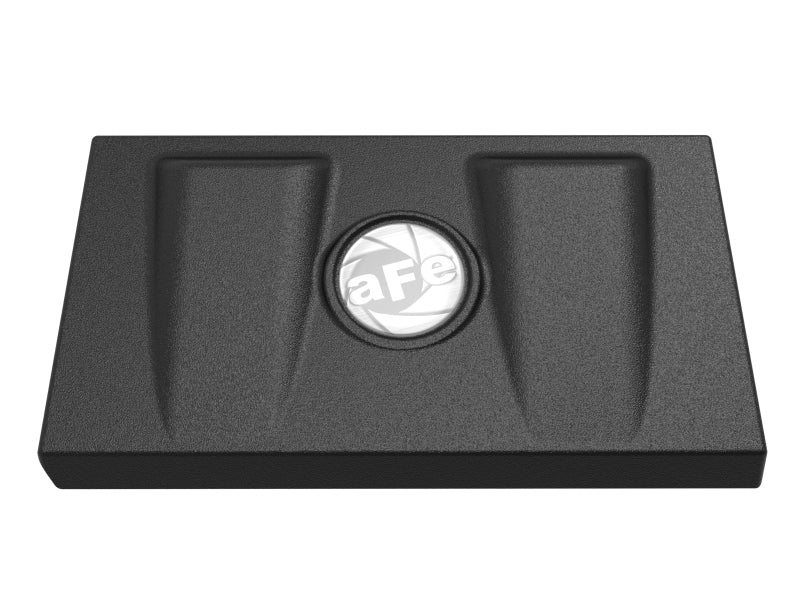 aFe Rapid Induction Intake System Cover for Ford Edge Ecoboost V6 2.7L (2019-2020) * Black Powder Coated Aluminum