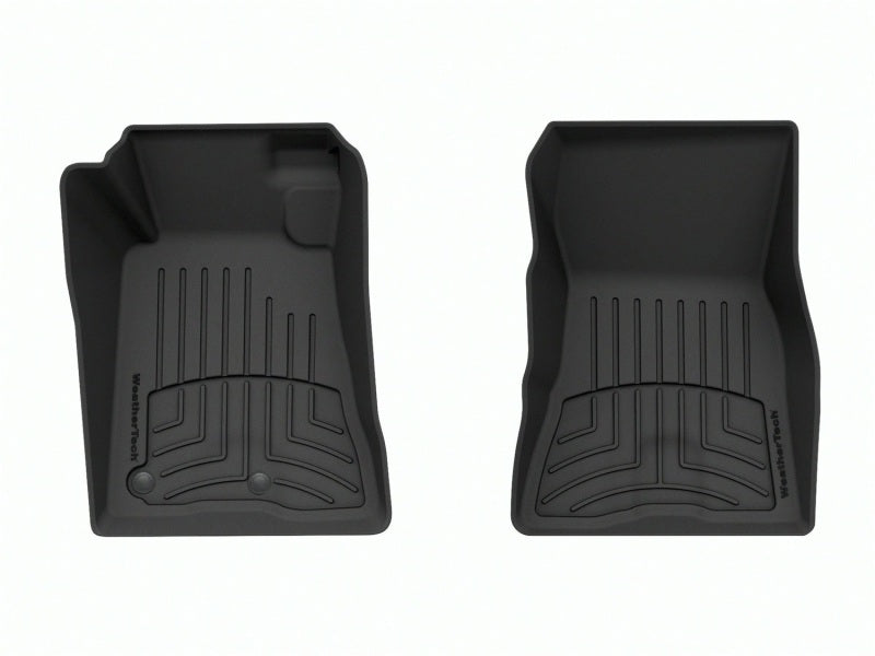 WeatherTech FloorLiner HP for 2015-2016 Ford Mustang Front * Custom Fit, Black