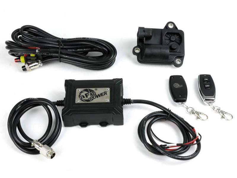 aFe Gemini XV 3-inch 304 Stainless Steel Cat-Back Exhaust System with Cut-Out for Ram 1500 2019-2021 V8 5.7L HEMI
