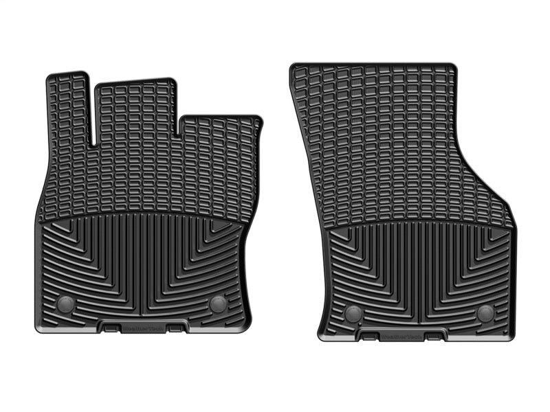WeatherTech All-Weather Front Floor Mats for 2015 Volkswagen Golf and Audi S3, GTI, A3 - Black