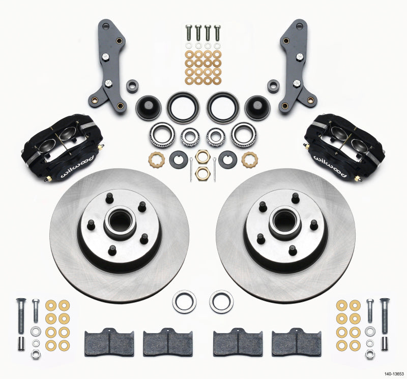 Wilwood Forged Dynalite-M Front Brake Kit for 1960-1968 Ford & Mercury Full Size Models - 11.30-inch Rotors