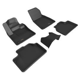 3D MAXpider KAGU Series Custom Fit All-Weather Floor Mats for Volvo XC40 Recharge (2022-2024)