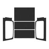 DEI 04-06 Jeep Wrangler LJ Unlimited Sound Deadening Headliner Kit - Black