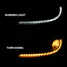 Load image into Gallery viewer, ANZO 2005-2013 Chevy Corvette Projector Headlight Set with Halo and Switchback - Black Housing with Amber Accents