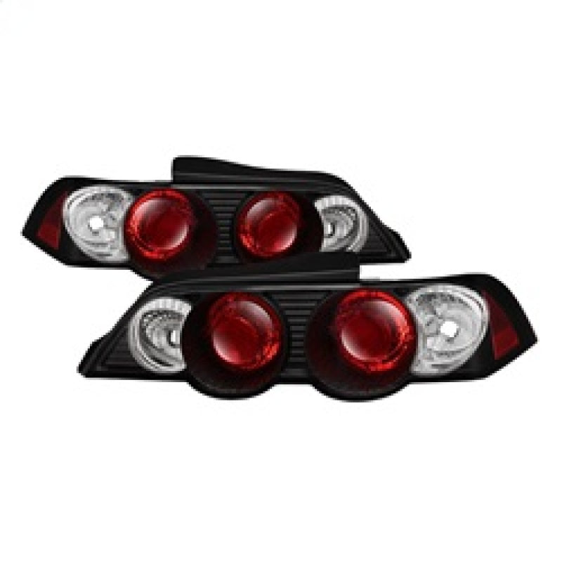 Spyder Auto Acura RSX 2002-2004 Euro Style Tail Lights with Black Finish Part Number ALT-YD-ARSX02-BK