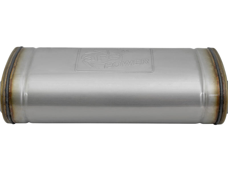 aFe Rebel Series 2.5 Inch 409 Stainless Steel Axle-Back Exhaust System for Jeep Wrangler (JK) V6-3.6L/3.8L