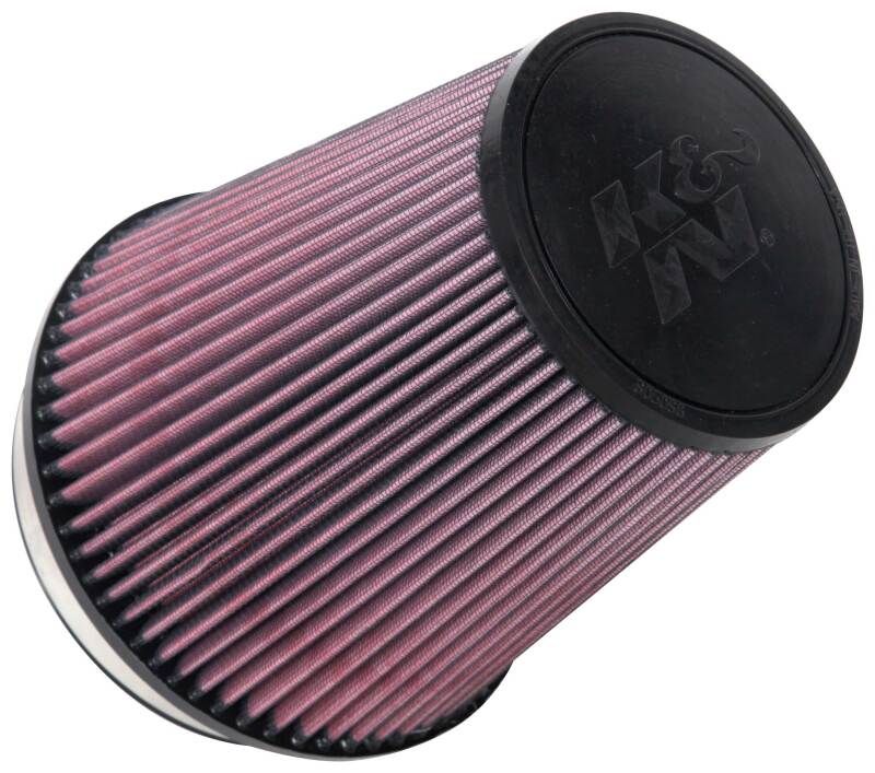 K&N Engineering Universal Tapered Air Filter Part #KNNRU-1020 - 6-inch Flange, 8-inch Height, Reusable and Washable for Automotive and Equipment Applications