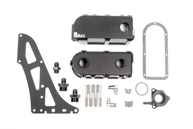 Radium Engineering 20-0270-02 Coolant Expansion Tank for Lotus Elise and Exige (2007-2011) with Two-Chamber Design