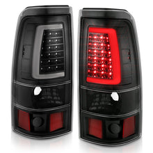 Load image into Gallery viewer, ANZO 2003-2006 Chevy Silverado LED Tail Light Assembly with Clear Lens and Black Housing