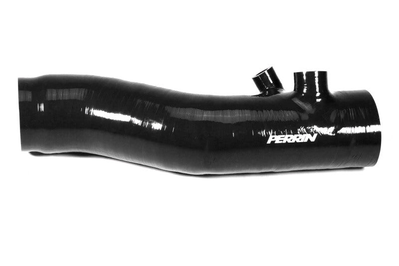 Perrin Performance Turbo Inlet Hose with Turbo Adapter Flange for Subaru WRX and LGT/OBXT (Black)