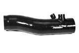 Perrin Performance Turbo Inlet Hose with Turbo Adapter Flange for Subaru WRX and LGT/OBXT (Black)