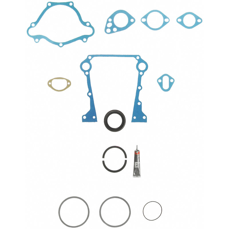 Fel-Pro 2715 Engine Gasket Set for Chrysler CHP V8 360 (5.9L) – Complete Seal Kit with Rear Main Seal and Timing Cover Gaskets