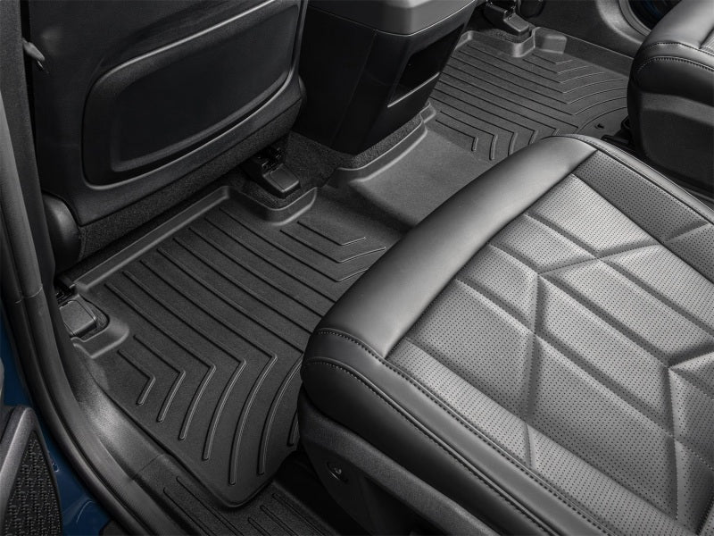 WeatherTech wet4419742IM FloorLiner HP Rear FloorLiner for 2027 Kia Telluride, Black