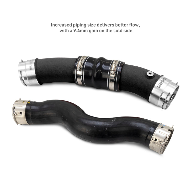 Mishimoto Intercooler Charge Pipe Kit for 2024+ Toyota Tacoma, Land Cruiser LC250 & 2025+ 4Runner - Black | MMICP-TAC-24BK