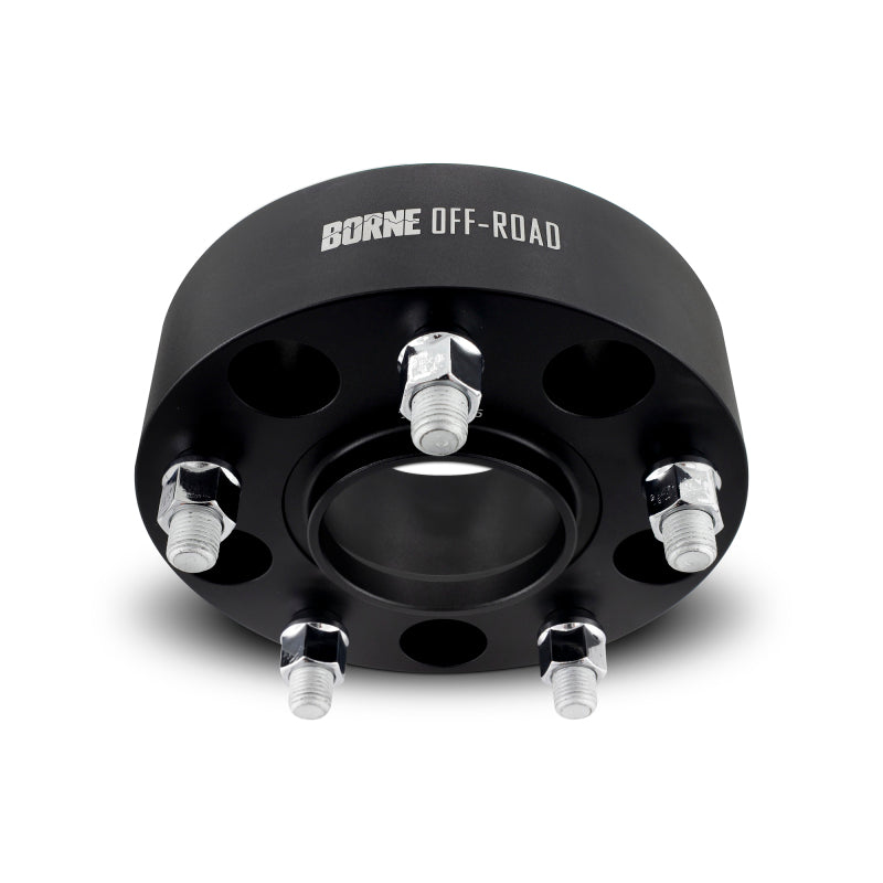 Mishimoto Wheel Spacers 5x139.7, 77.8mm Hub-Centric, 50mm, M14x1.5 Black - misBNWS-018-500BK
