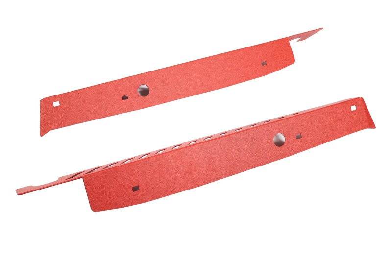 Perrin Performance Red Fender Shroud Set for 2022-2025 Subaru WRX - Part PSP-ENG-551RD
