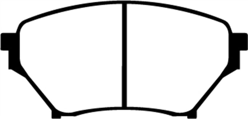 EBC Yellowstuff Front Brake Pads for Mazda Miata 2001-2003 * High-Performance Street and Track Use