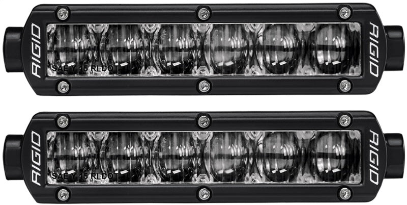 Rigid Industries 6-inch SR-Series SAE Compliant Fog Light - White