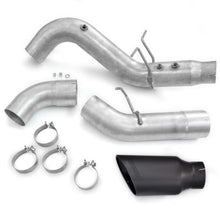 Load image into Gallery viewer, Banks Power 20-23 Chevy/GMC Duramax DRW Crew Cab 5-Inch Monster Exhaust System with Black SideKick Tip (Part Number: GBE49809-B)