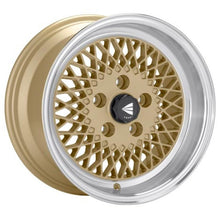Load image into Gallery viewer, Enkei92 Classic Line 15x8 Inch Gold Wheel with 25mm Offset and 4x100 Bolt Pattern by Enkei Part Number enk465-580-4925GG