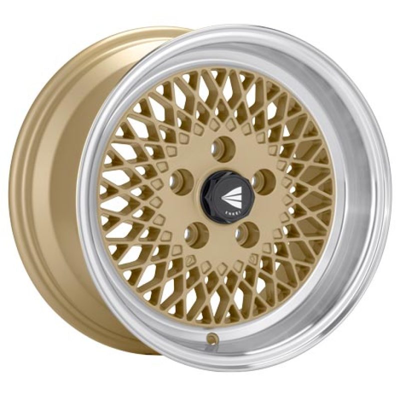 Enkei92 Classic Line 15x7 Inch Gold Wheel with 38mm Offset and 4x100 Bolt Pattern