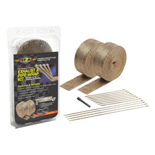 Load image into Gallery viewer, DEI Titanium Exhaust Wrap Kit Part Number dei10095 for V8 Headers and Motorcycle Pipes