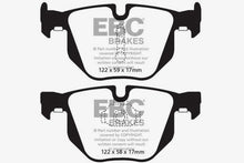 Load image into Gallery viewer, EBC Yellowstuff Rear Brake Pads for BMW X5 2010-2013 * High-Performance Street and Track Use Part Number ebcDP42009R