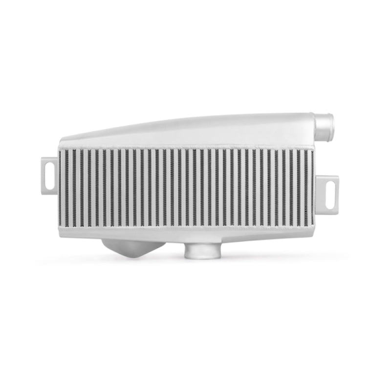 Mishimoto Subaru WRX/STI Top-Mount Intercooler Kit - Powder Coated Silver with Blue Hoses