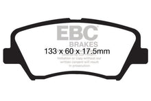 Load image into Gallery viewer, EBC Redstuff Ceramic Low Dust Front Brake Pads for Hyundai Elantra Models * Part Number EBCDP31874C