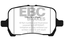 Load image into Gallery viewer, EBC DP41763R Yellowstuff Front Brake Pads for Chevrolet Cobalt, Pontiac G5 and Chevrolet HHR