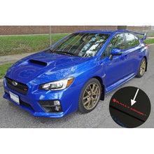 Load image into Gallery viewer, Rally Armor UR Series Black Urethane Mud Flaps for Subaru WRX (Part Number: ralMF32-UR-BLK/BL)