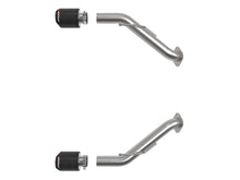 Load image into Gallery viewer, aFe Takeda 2-1/2 Inch Stainless Steel Axle-Back Exhaust System with Carbon Fiber Tips for Nissan Z 2023